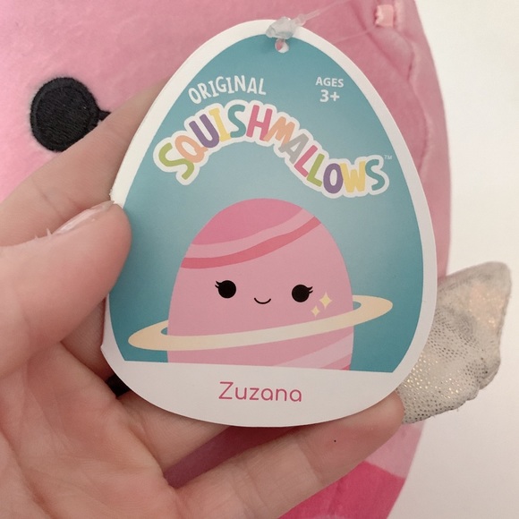Squishmallows 8” Zuzana the Pink Planet NWT 2021 Limited Edition - Picture 3 of 7